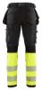 Afbeeldingen van BLÅKLÄDER Werkbroek met 4-weg stretch 1993 zwart/High Vis geel C58