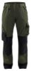 Afbeeldingen van BLÅKLÄDER Werkbroek tuin dames 7154 army groen/zwart C40
