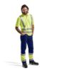 Afbeeldingen van BLÅKLÄDER Werkbroek met stretch 1551 marineblauw/High Vis geel D84