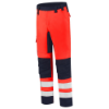 Afbeeldingen van TRICORP Werkbroek High Vis bi-colour 503011 fluor rood/inkt 46
