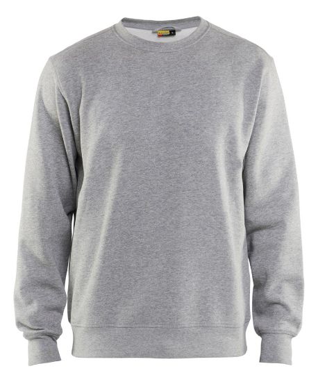 Afbeeldingen van BLÅKLÄDER Sweatshirt jersey ronde hals 3364 grijs mêlee L