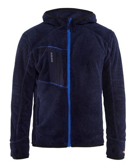 Afbeeldingen van BLÅKLÄDER Pilé vest 4863 marineblauw/korenblauw 2XL