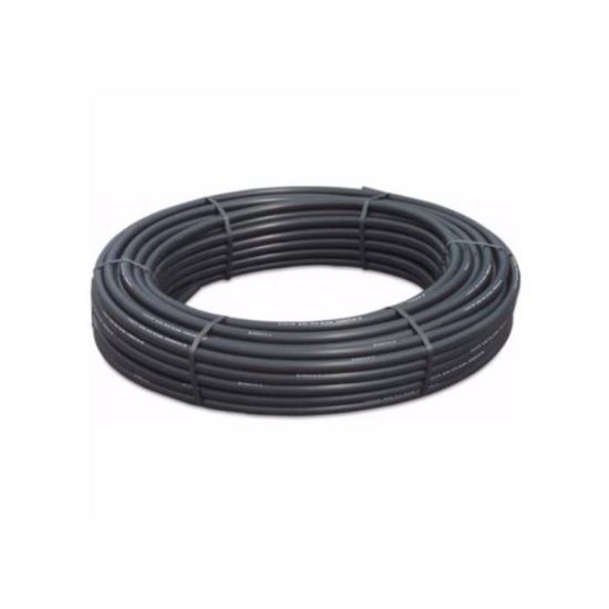 Afbeeldingen van Drukbuis glad SDR 9 PE zwart/blauw 25X2,7MM 6bar KIWA