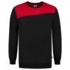 Afbeeldingen van TRICORP Sweater bi-colour Naden 302013 zwart/rood XS