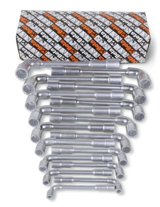 Afbeeldingen van BETA Pijpsleutelset gebogen 17x 937/S17