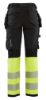 Afbeeldingen van BLÅKLÄDER Werkbroek met 4-weg stretch dames 7193 zwart/High Vis geel C48