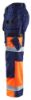Afbeeldingen van BLÅKLÄDER Werkbroek X1500 1508 marineblauw/High Vis oranje C146