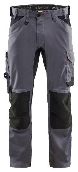 Afbeeldingen van BLÅKLÄDER Werkbroek met 2-weg stretch 1751 medium grijs C44