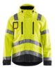 Afbeeldingen van BLÅKLÄDER Jack ongevoerd 4837 High Vis geel/zwart 5XL