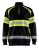Afbeeldingen van BLÅKLÄDER Sweater 3553 zwart/High Vis geel S