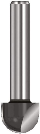 Afbeeldingen van ENT Holprofielfrees HM R5MM schacht 8MM 