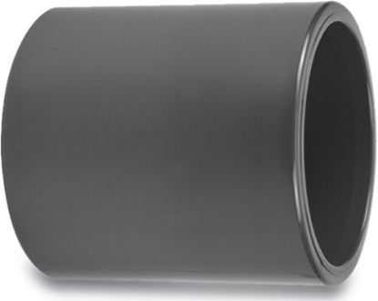 Afbeeldingen van VDL Sok PVC-U grijs 50MM lijmmof 16bar KIWA