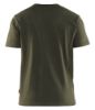 Afbeeldingen van BLÅKLÄDER T-shirt 3D 3531 donker herfstgroen/S