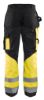 Afbeeldingen van BLÅKLÄDER Werkbroek 1529 zwart/High Vis geel C152
