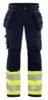 Afbeeldingen van BLÅKLÄDER Werkbroek met 4-weg stretch dames 7193 marineblauw/High Vis geel C48