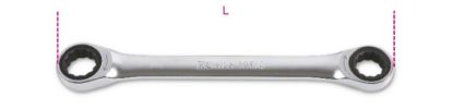 Afbeeldingen van BETA Ringratelsleutel plat 195AS 5/16X3/8