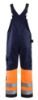 Afbeeldingen van BLÅKLÄDER Bretelbroek 2662 marineblauw/High Vis oranje D96