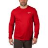 Afbeeldingen van MILWAUKEE T-Shirt long sleeve warm weather WWLSRD rood XL