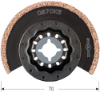 Afbeeldingen van ROTEC Segmentzaagblad Starlock OS 70K5 HM-Riff 70MM