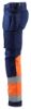 Afbeeldingen van BLÅKLÄDER Werkbroek met stretch 1558 marineblauw/High Vis oranje D96