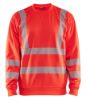 Afbeeldingen van BLÅKLÄDER Sweater 3562 High Vis rood L