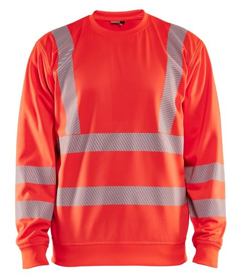 Afbeeldingen van BLÅKLÄDER Sweater 3562 High Vis rood L