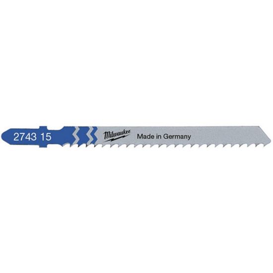 Afbeeldingen van MILWAUKEE Decoupeerzaagblad aluminium T127D 75X3MM 5x
