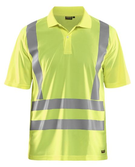 Afbeeldingen van BLÅKLÄDER Poloshirt UV 3391 High Vis geel M