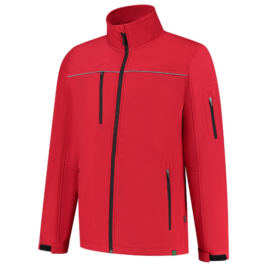 Afbeeldingen van TRICORP Softshell Luxe Rewear 402701 rood M