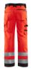 Afbeeldingen van BLÅKLÄDER Werkbroek zonder spijkerzakken 1566 High Vis rood/zwart C64
