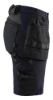 Afbeeldingen van BLÅKLÄDER Short dames met 4-weg stretch 7183 donker marineblauw/zwart C34