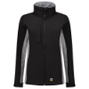 Afbeeldingen van TRICORP Softshell bi-colour dames 402008 zwart/grijs XS