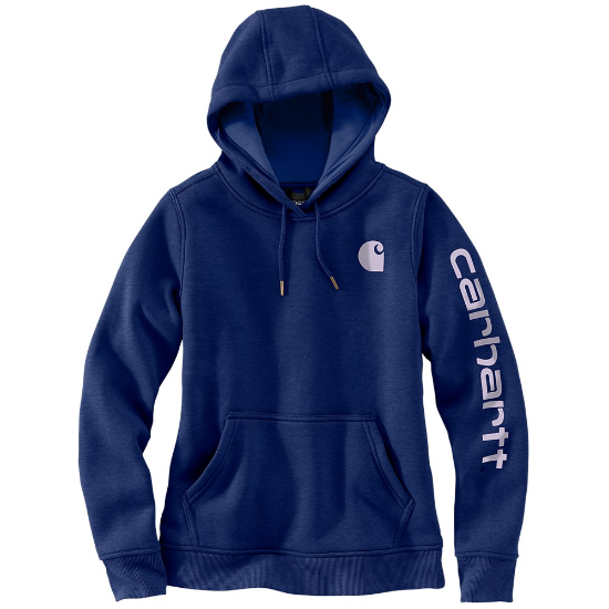 Afbeeldingen van CARHARTT Sweatshirt lange mouwen met grafische print dames 102791 scout blue heather S