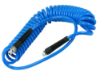 Afbeeldingen van Spiraalslang PU AK blauw 5,5X8MM 4M