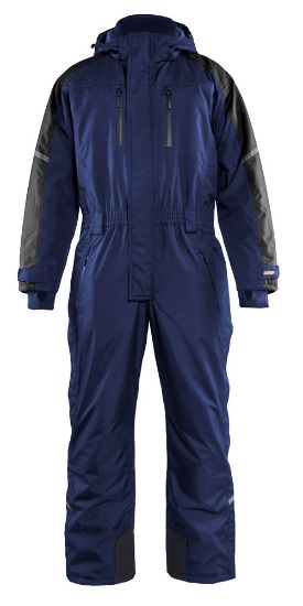 Afbeeldingen van BLÅKLÄDER Winteroverall 6785 marineblauw/zwart C56