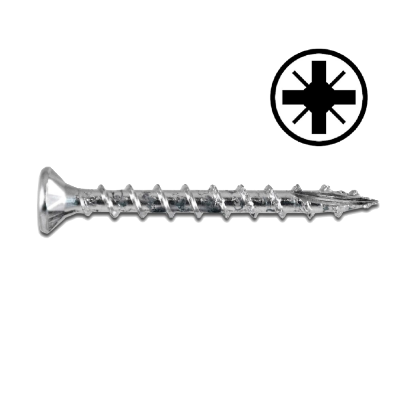 Afbeeldingen van WOFIX Spaanplaatschroef VZ PZ2 grof 4,0X40MM