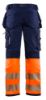 Afbeeldingen van BLÅKLÄDER Werkbroek met 4-weg stretch 1993 marineblauw/High Vis oranje D100