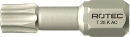 Afbeeldingen van ROTEC Torsionbit ¼" PRO T30 25MM C6,3MM conisch RVS 10x