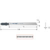 Afbeeldingen van ROTEC Decoupeerzaagblad DC190 / T101BR 2x