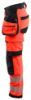 Afbeeldingen van BLÅKLÄDER Werkbroek met 4-weg stretch dames 7022 High Vis rood/zwart C50