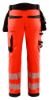 Afbeeldingen van BLÅKLÄDER Softshell werkbroek 1820 High Vis rood/zwart D96