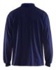 Afbeeldingen van BLÅKLÄDER Polo piqué vlamvertragend met lange mouwen 3374 marineblauw 4XL