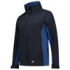Afbeeldingen van TRICORP Softshell bi-colour dames 402008 navy/royal blauw 4XL