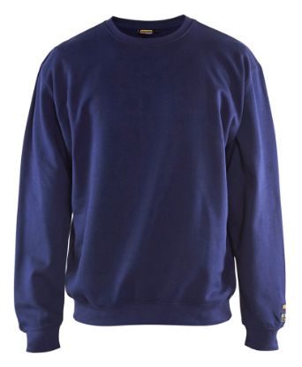 Afbeeldingen van BLÅKLÄDER Sweatshirt vlamvertragend 3074 marineblauw 2XL