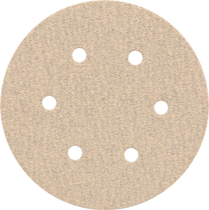 Afbeeldingen van KELFORT Klitschuurschijf wit 6-gat 150MM K40 10x