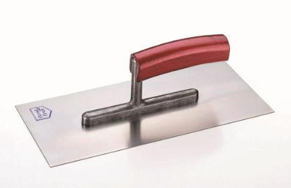 Afbeeldingen van JUNG Plakspaan Robbie RVS gebogen greep 280x130MM