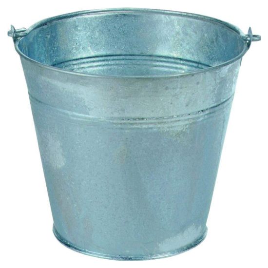 Afbeeldingen van Bouwemmer staal VZ 12L