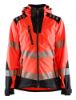 Afbeeldingen van BLÅKLÄDER Softshell jack dames 4791 High Vis rood/zwart XS