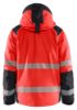 Afbeeldingen van BLÅKLÄDER Winterjas 4455 High Vis rood/zwart 5XL