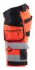 Afbeeldingen van BLÅKLÄDER Short met 4-weg stretch 1120 High Vis rood/zwart C58